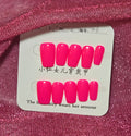 Hot Pink Nail Set - Barbie Energy