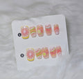 Retro Floral Nail Set - Groovy Vibes