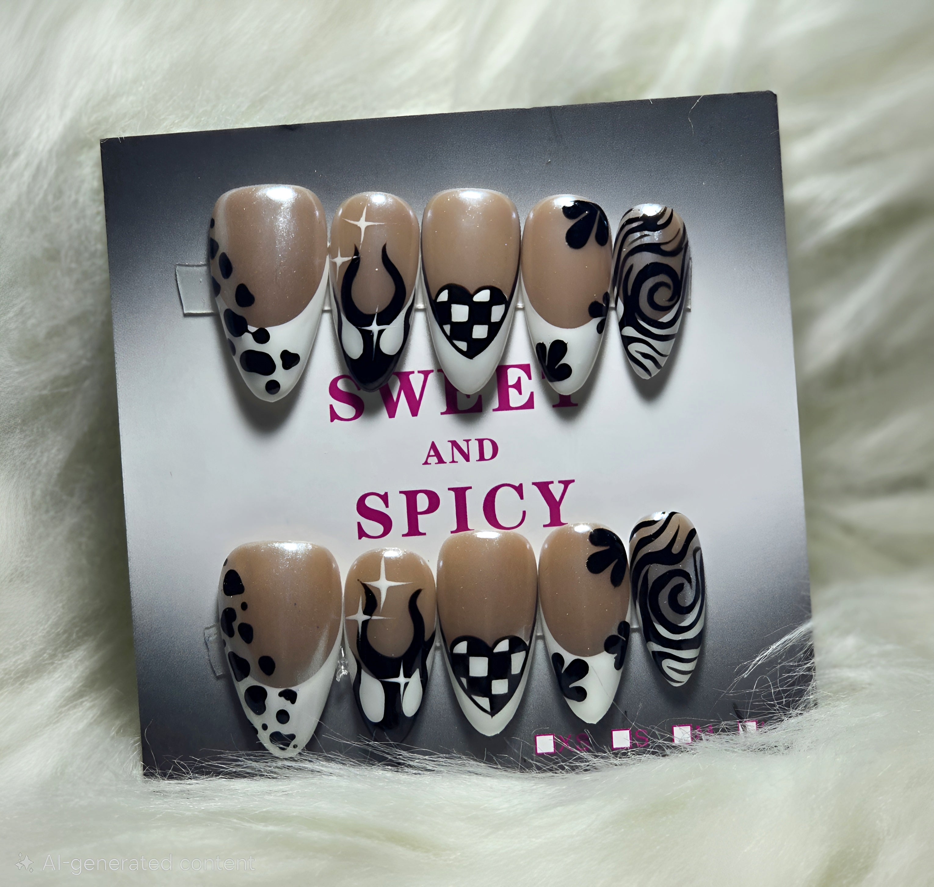 Sweet & Spicy Press-On Nail Set
