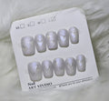 Lavender Heart Press-On Nail Set