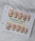 Pearl Elegance Nail Set - Timeless Grace