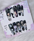 Anime Portrait Nail Set - Otaku Boss