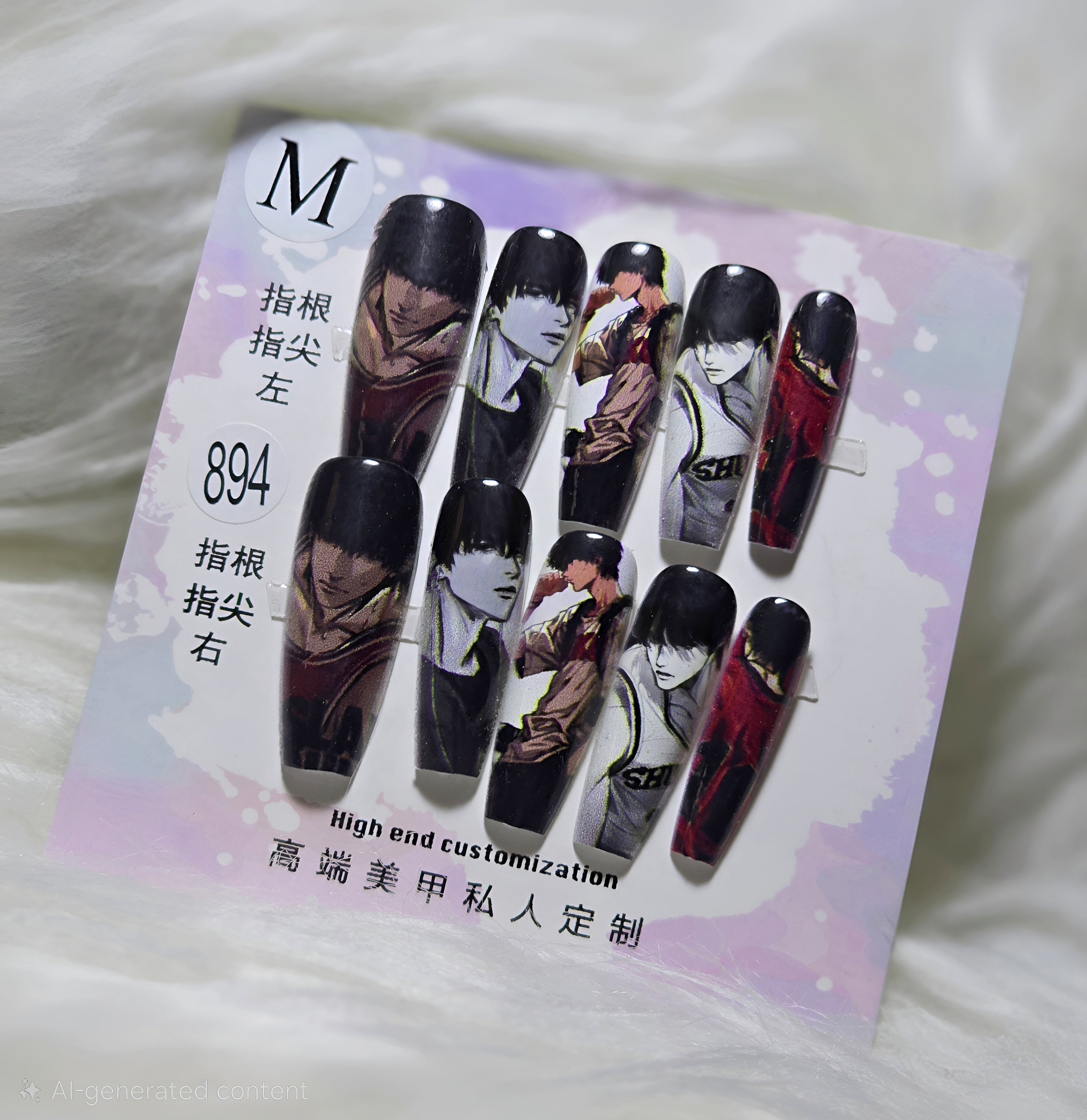 Anime Art Nails
