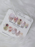 Kawaii Bear Nail Set - Sweet & Fierce