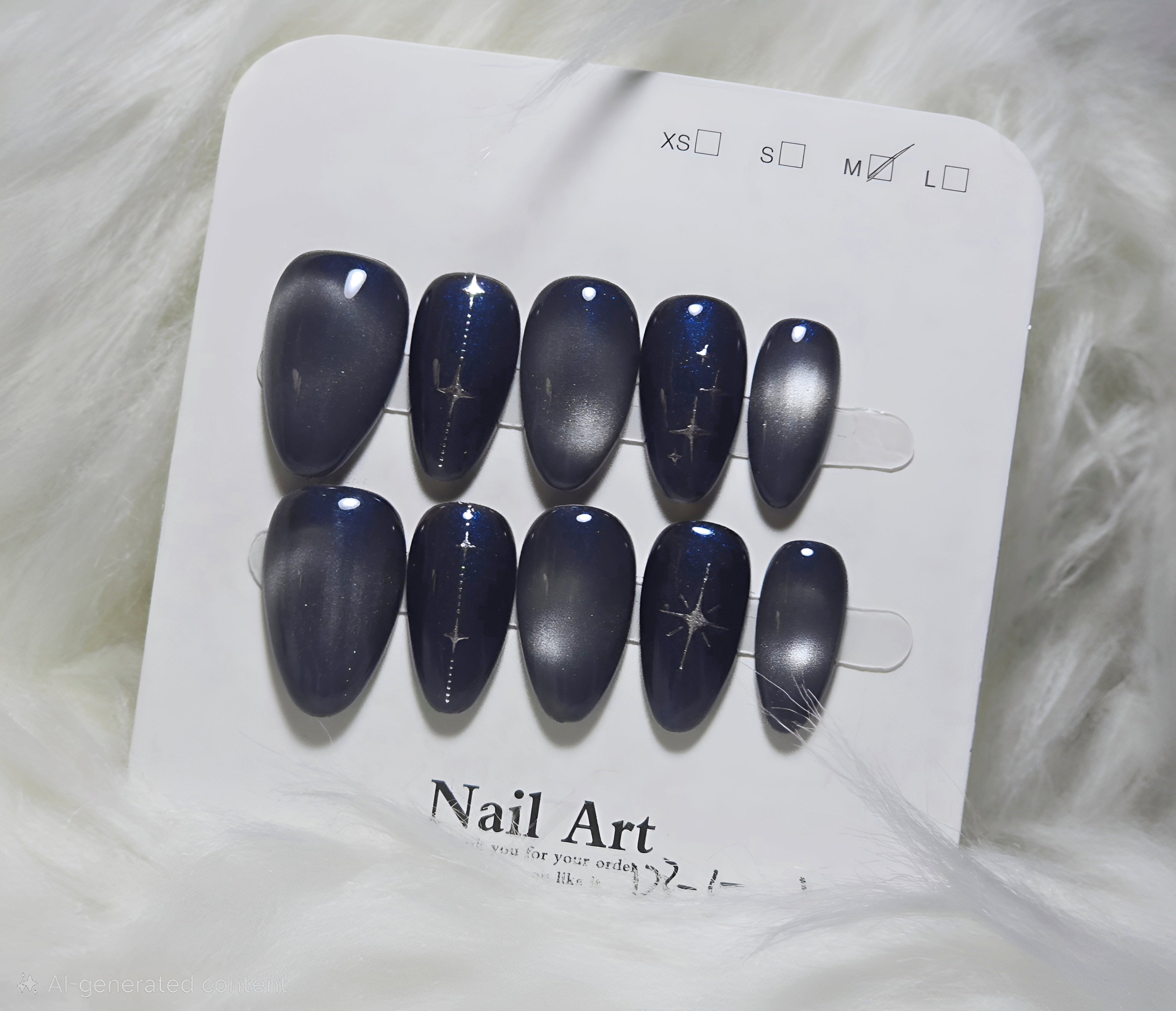Midnight Constellation Nails