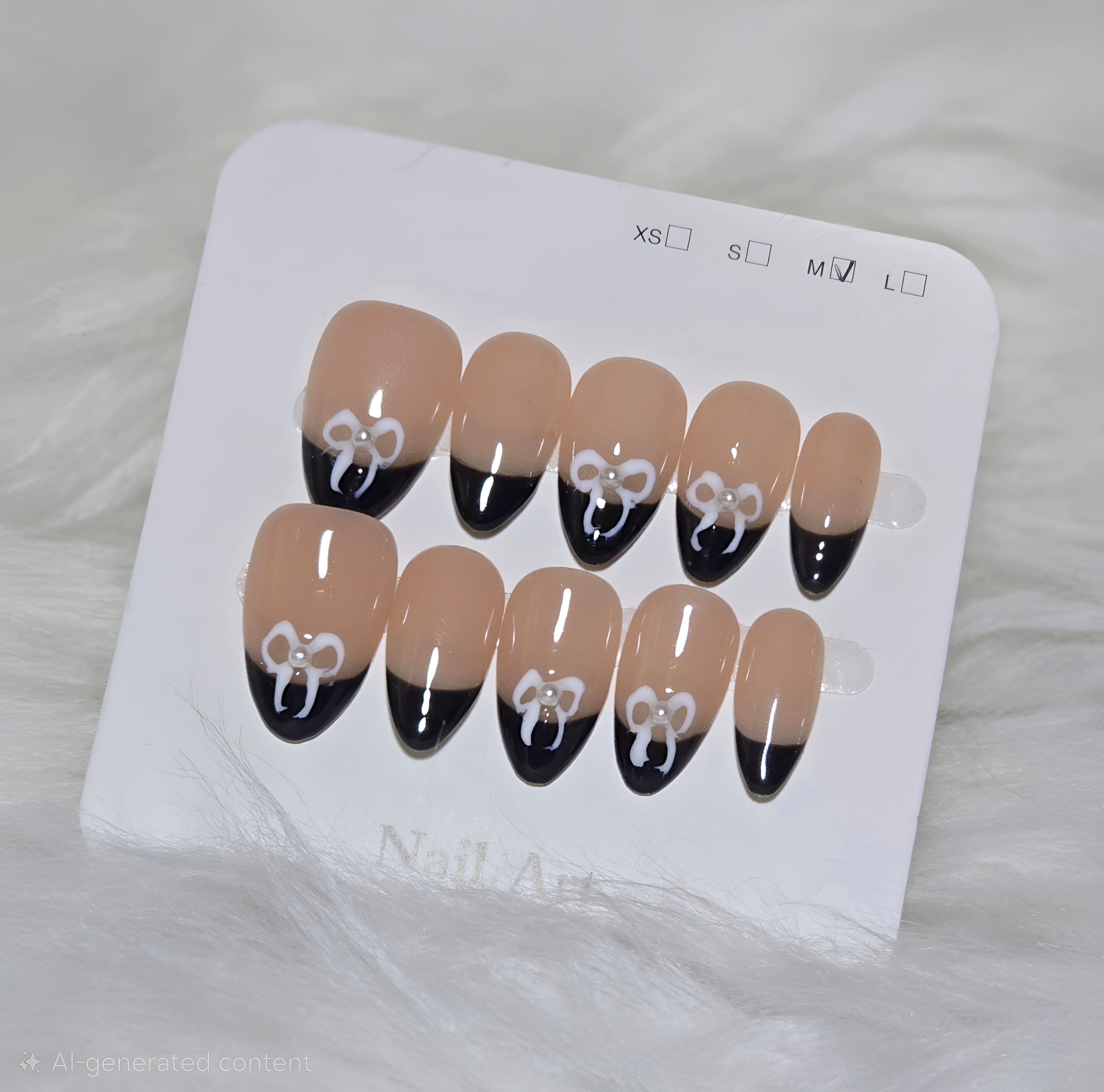 Bow Tip Nails