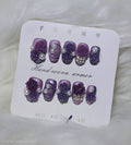 Purple Pearl Luxe Press-On Nail Set