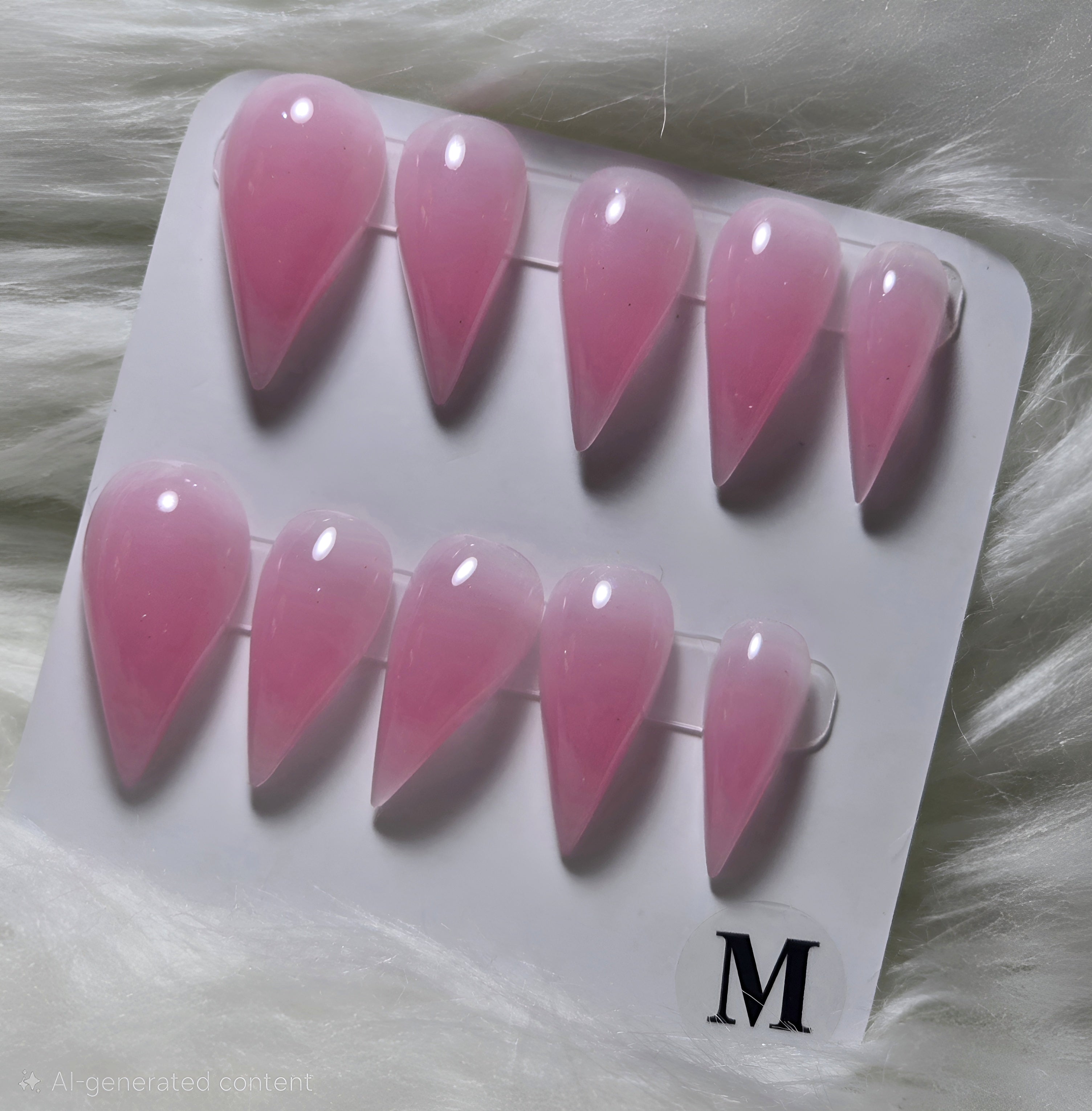 Pink Claw Nails