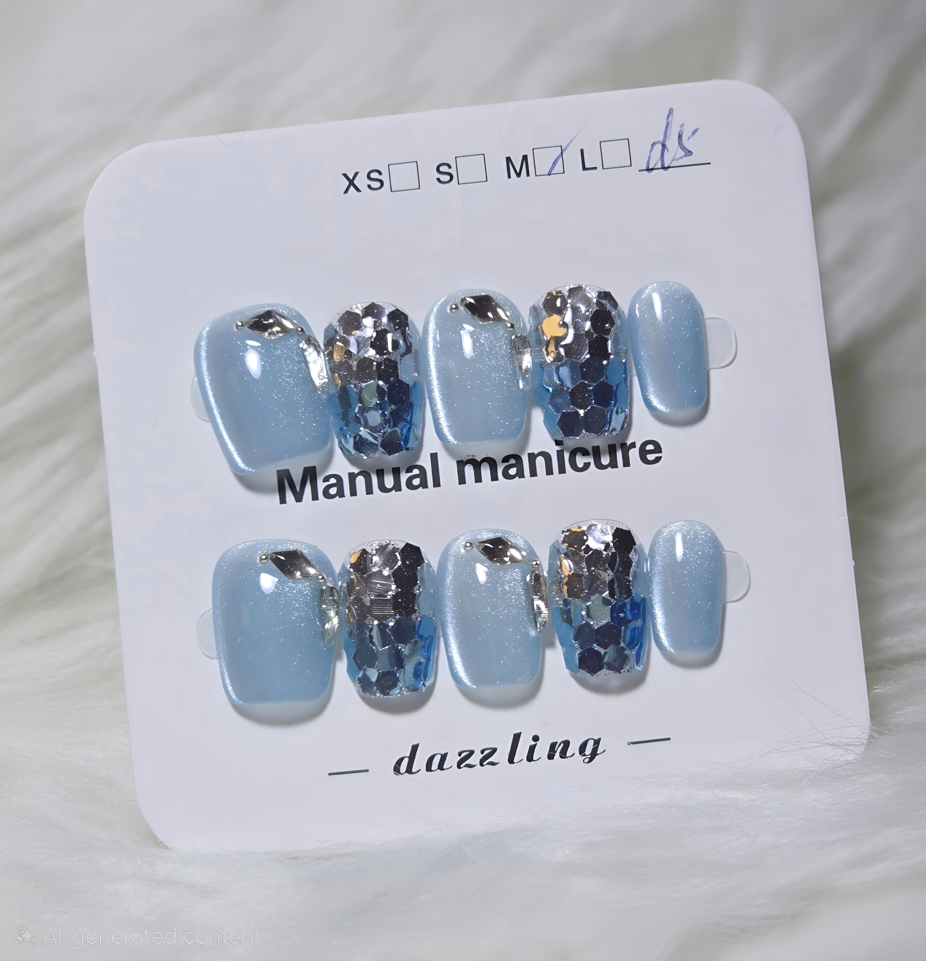 Ocean Jewel Nails