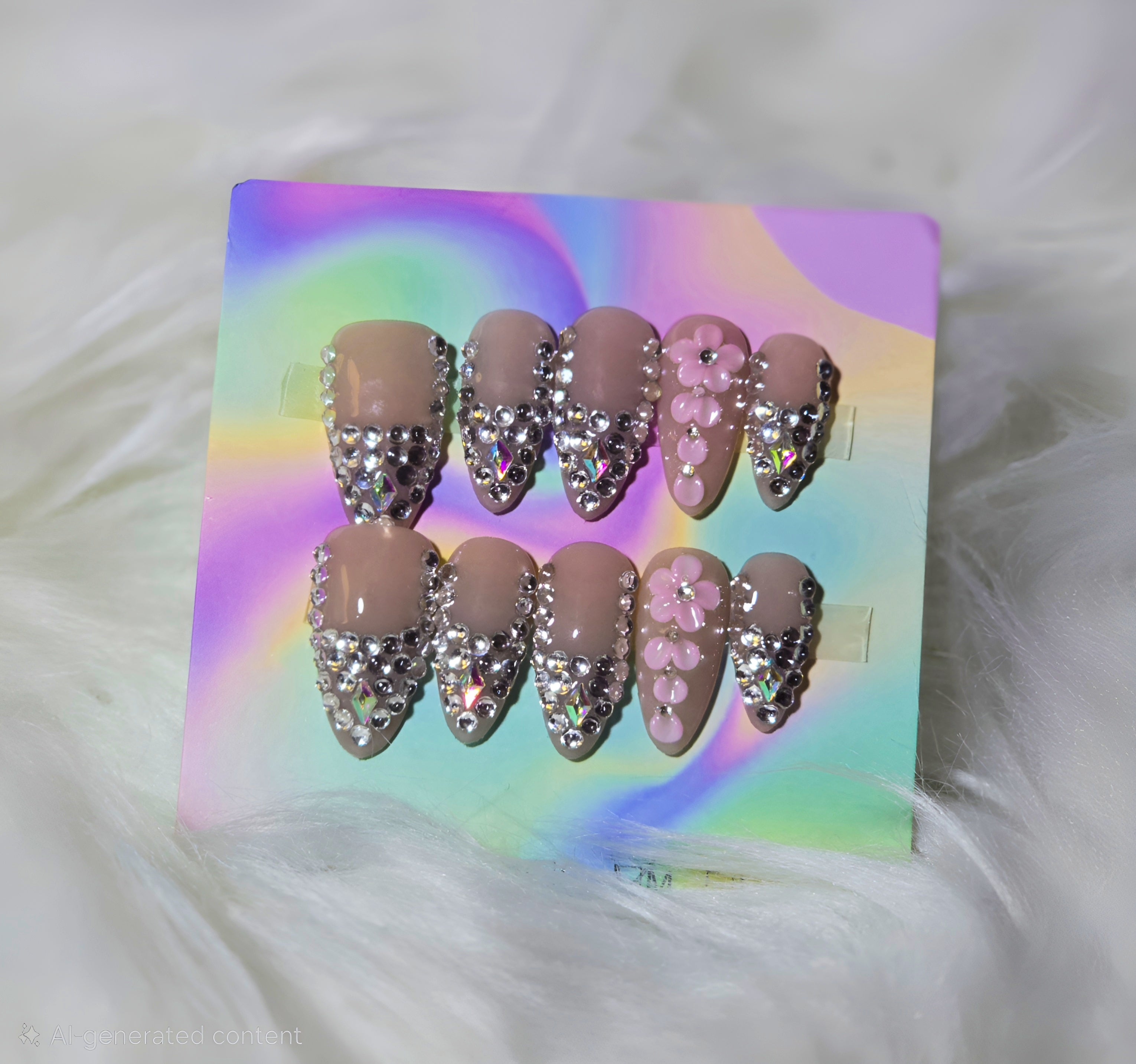 Crystal Royalty Nails