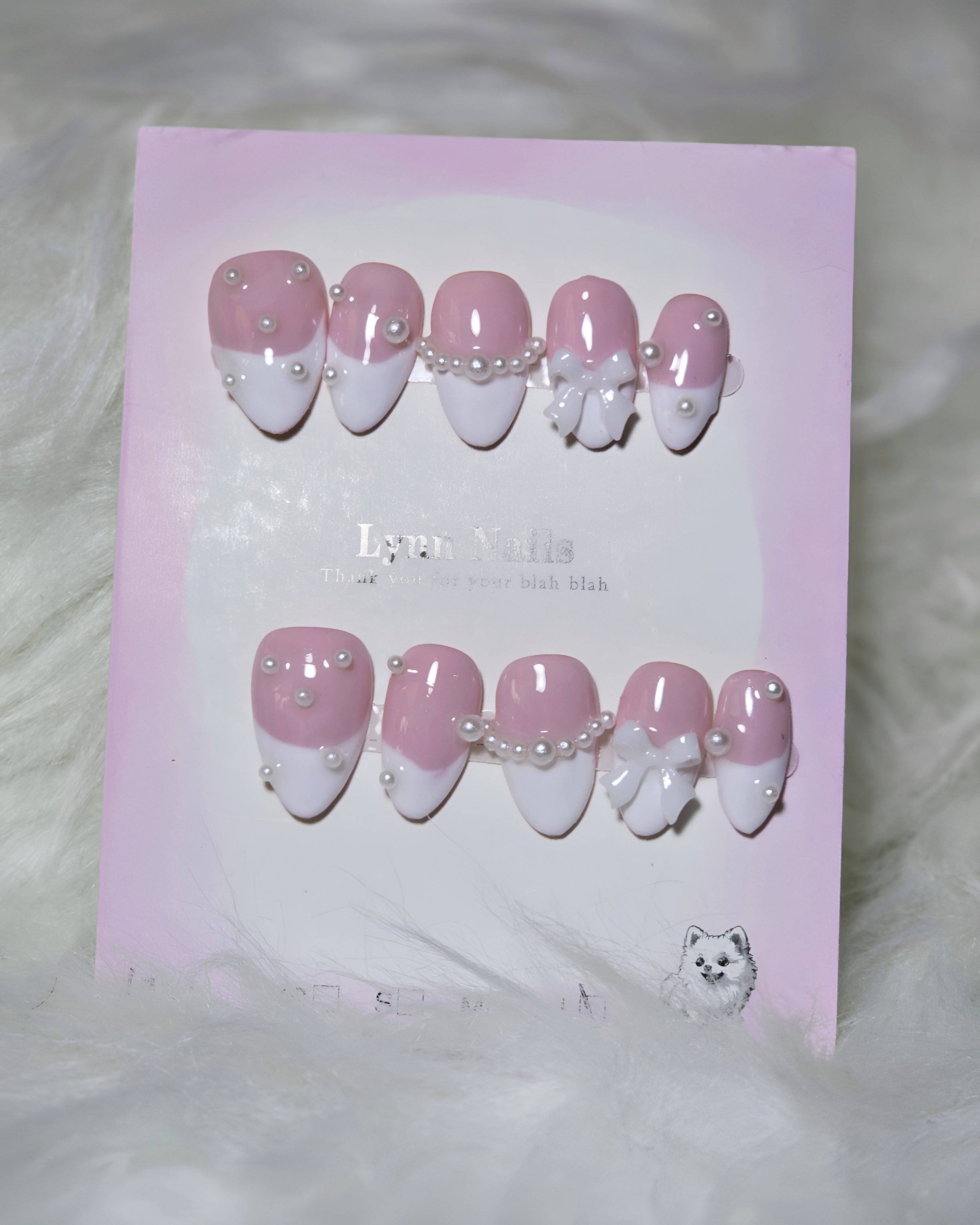 Blossom Pearl Press-On Nail Set