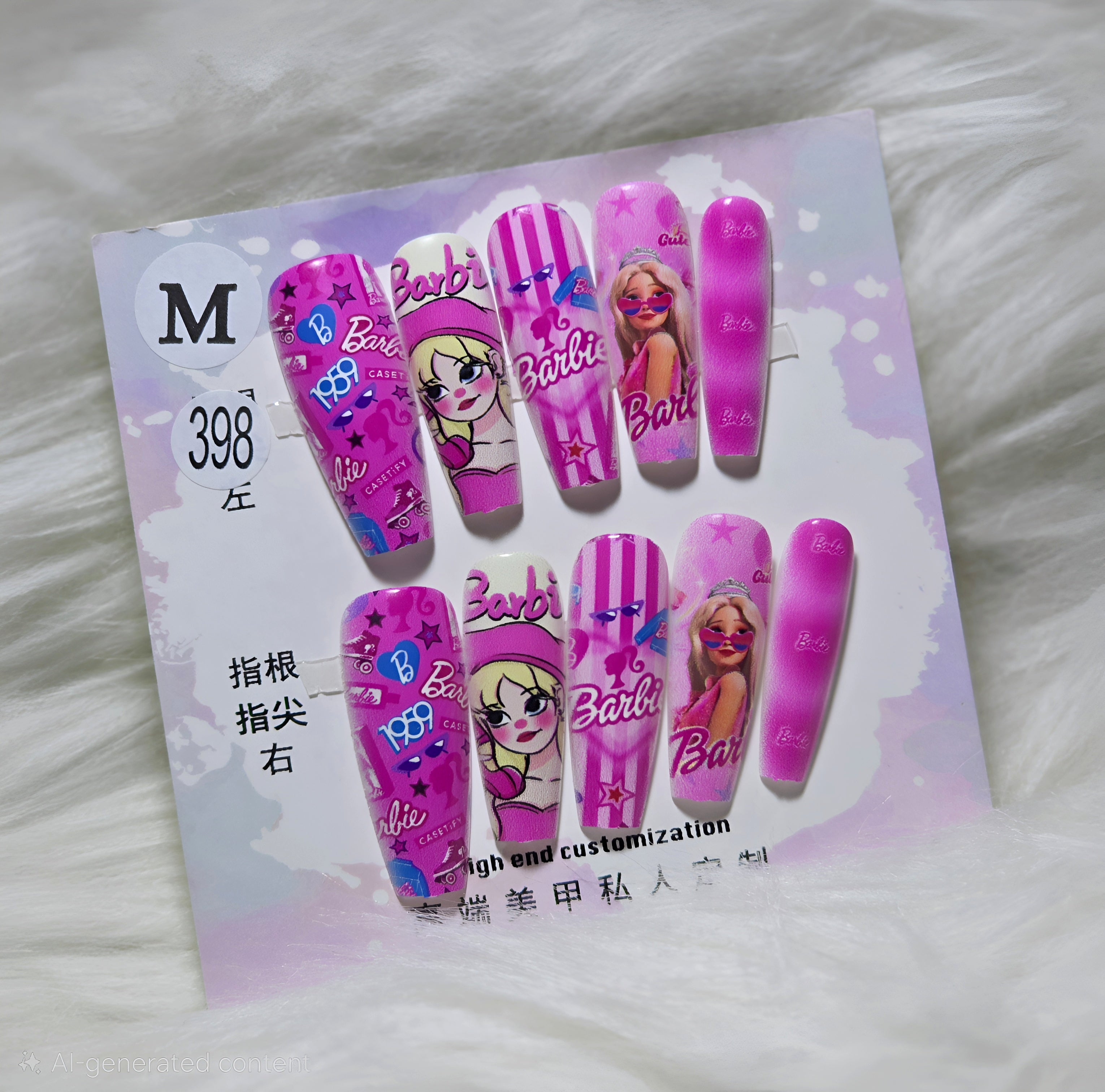 Barbie Glam Nails