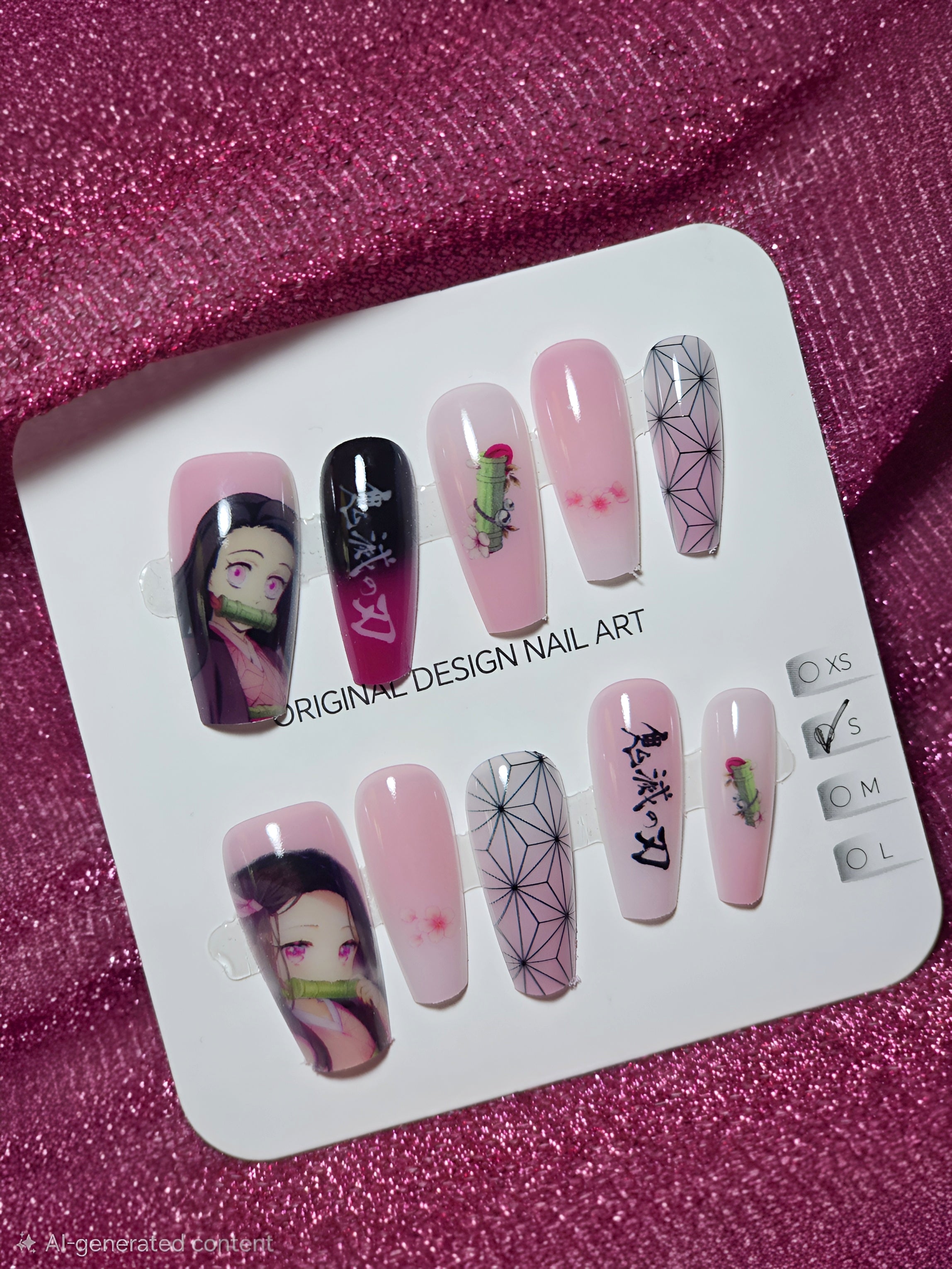 Anime Art Nail Set - Pop Culture Queen