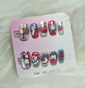 Winter Cat Character Press-On Nail Set