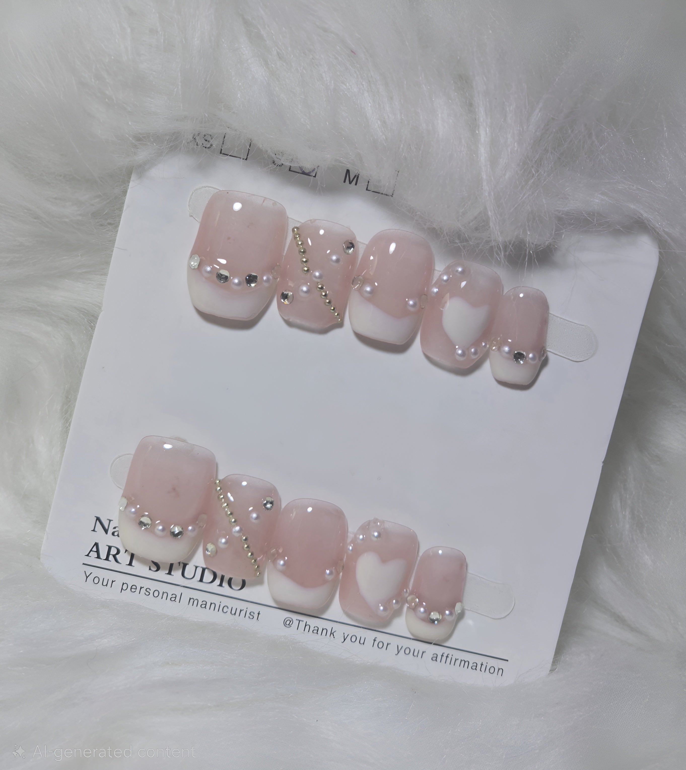 Chain Detail Nail Set - Delicate Edge