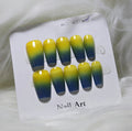 Ocean Ombré Nails