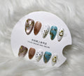 Artistic Mix Nail Set - Eclectic Elegance