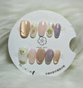 Pastel Floral Elegance Press-On Nail Set