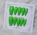 Green Press-On Nail Set